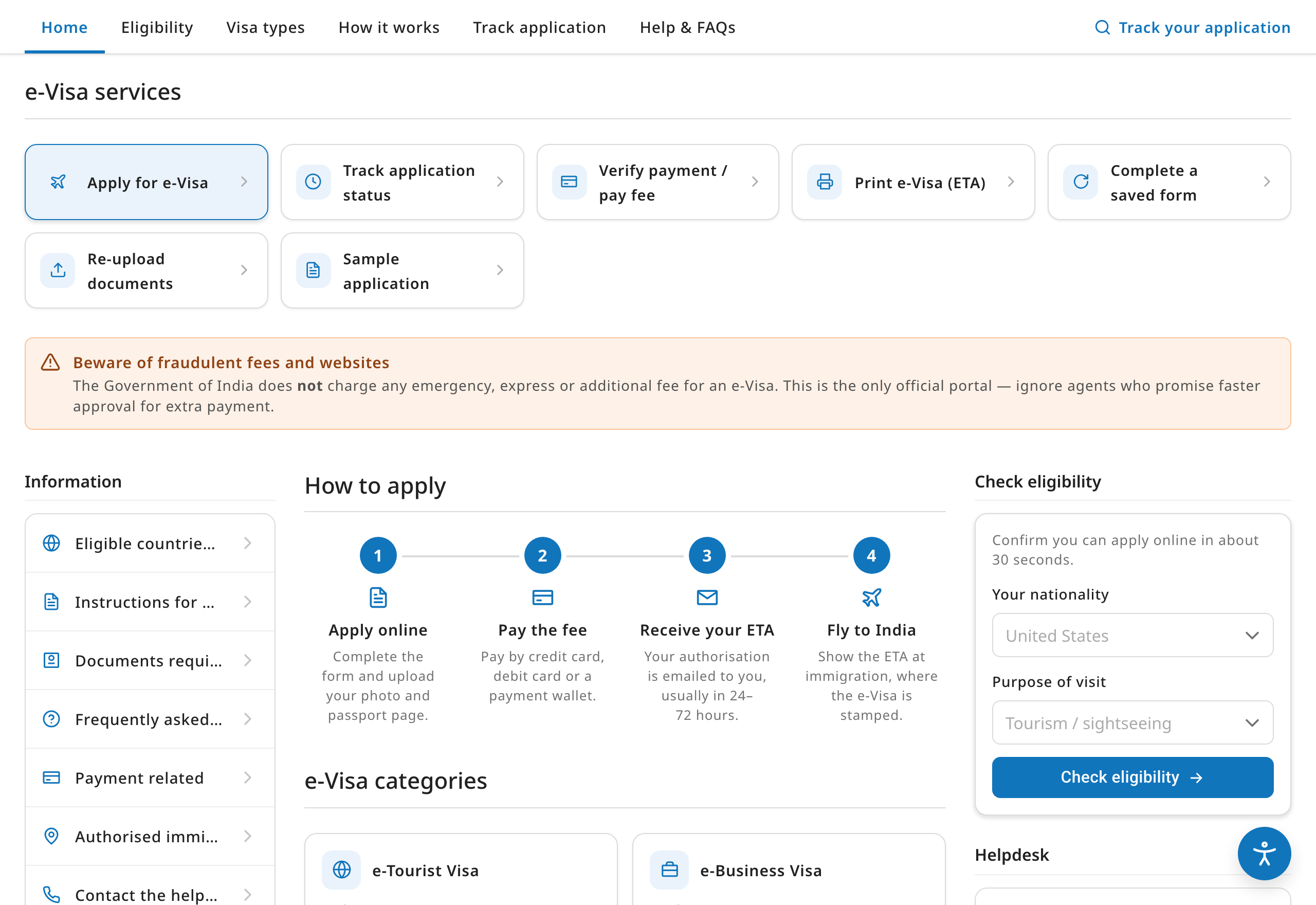 How-to-apply process and eligibility check